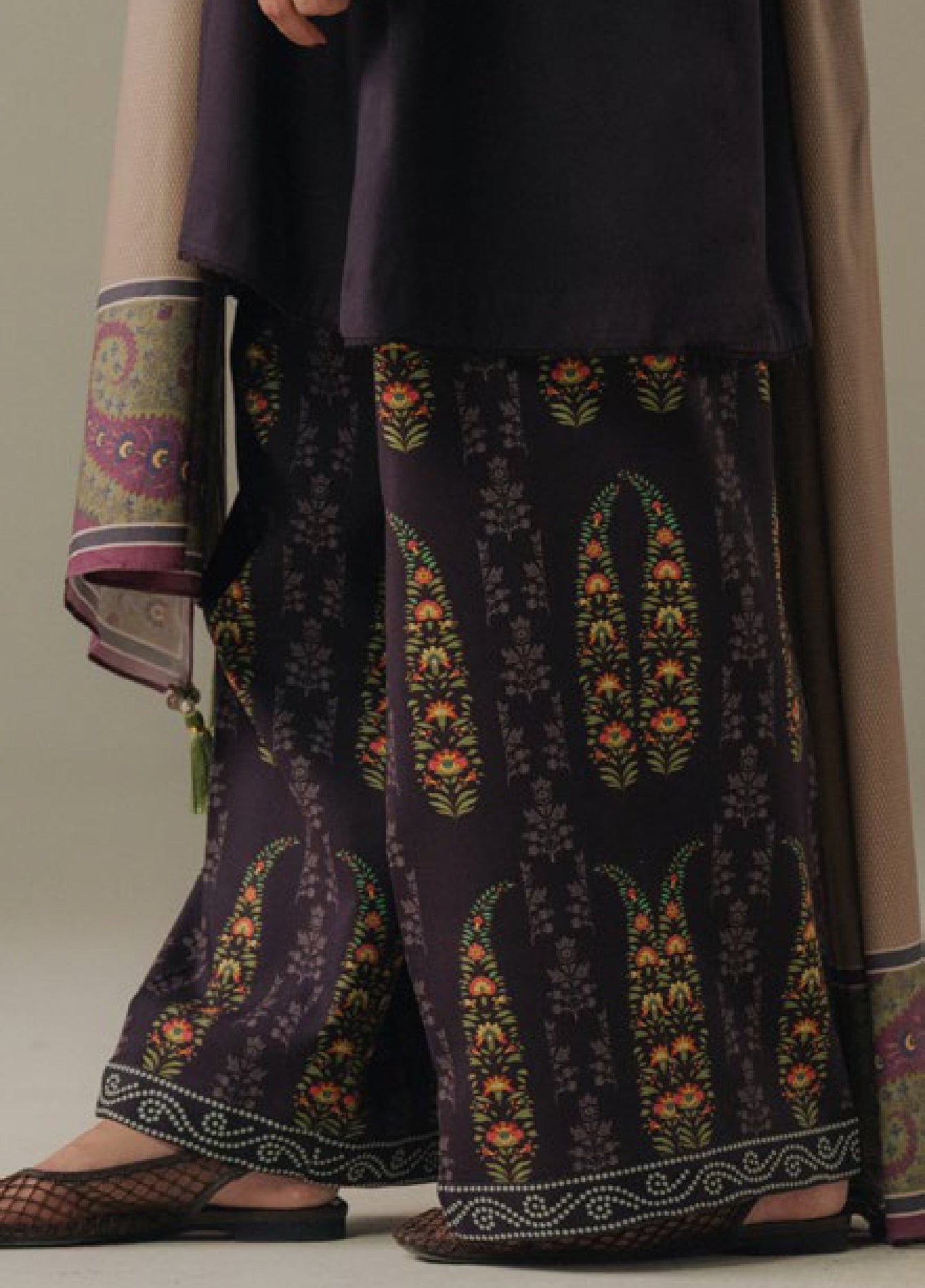 Zara Shahjahan | Coco Prints 25 | Autumn Line-10B - Casual Dress - available at Maria Faisal in UK and USA.