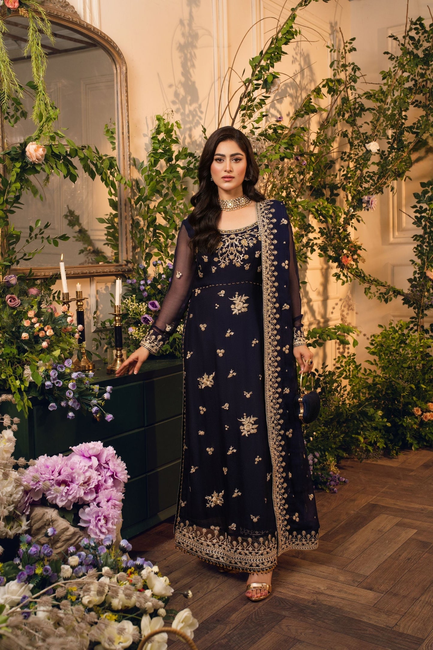 Hemstitch | Festive Edition 24 | Elle - Ladies Clothes - Maria Faisal