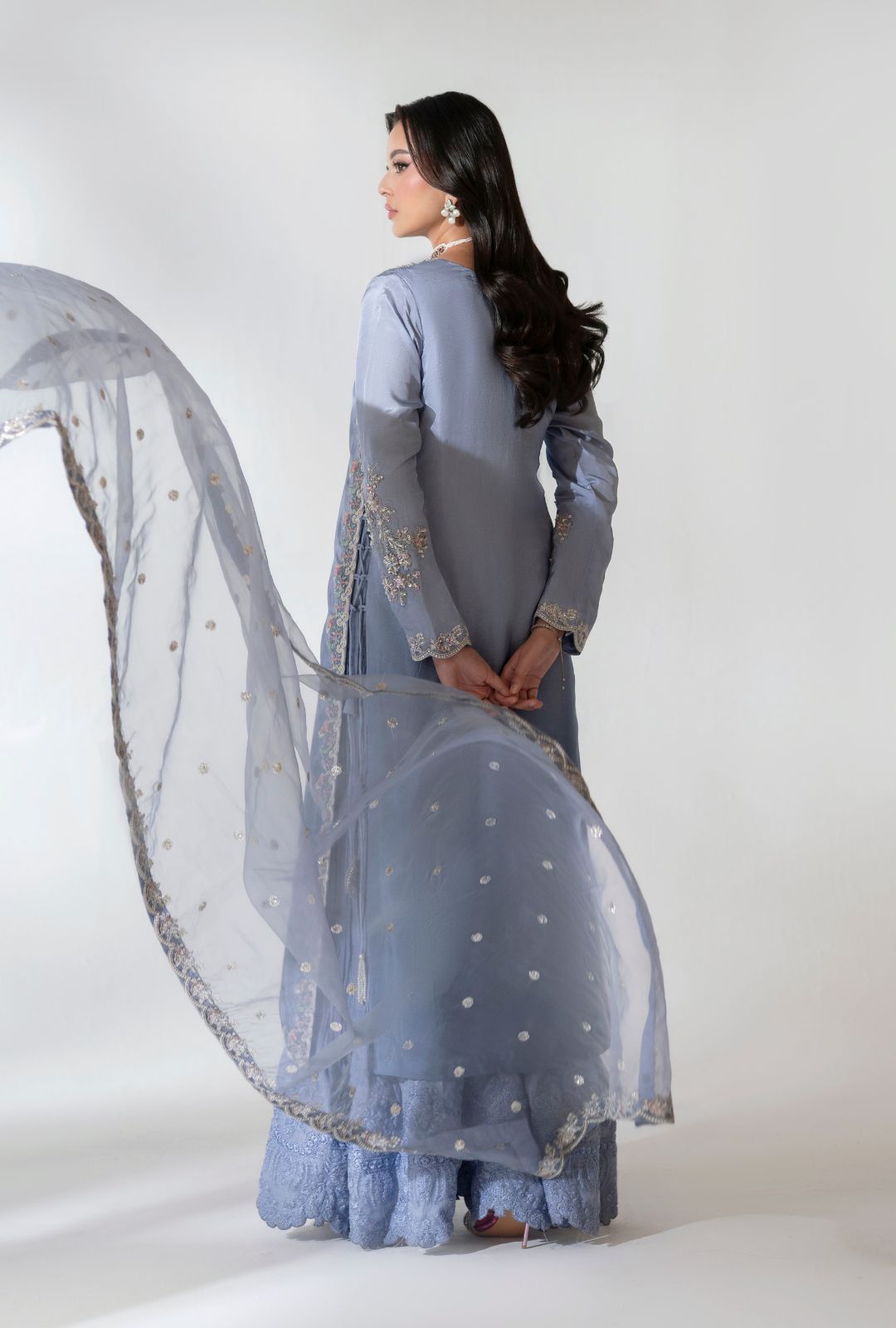 AJR Couture | Luxe Pret 25 | Drape Divine - Ladies Clothes - Maria Faisal