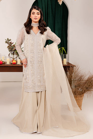 Vanya | Ethnic Muse 24 | EM-25 - Designer Dress with Intricate embroidery and embellishments. Shop elegent wedding dress at Maria Faisal.
