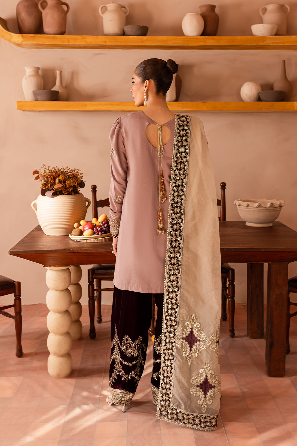 Vanya | Velvet Formals 24 |  KV-56 - Ladies Clothes - Maria Faisal