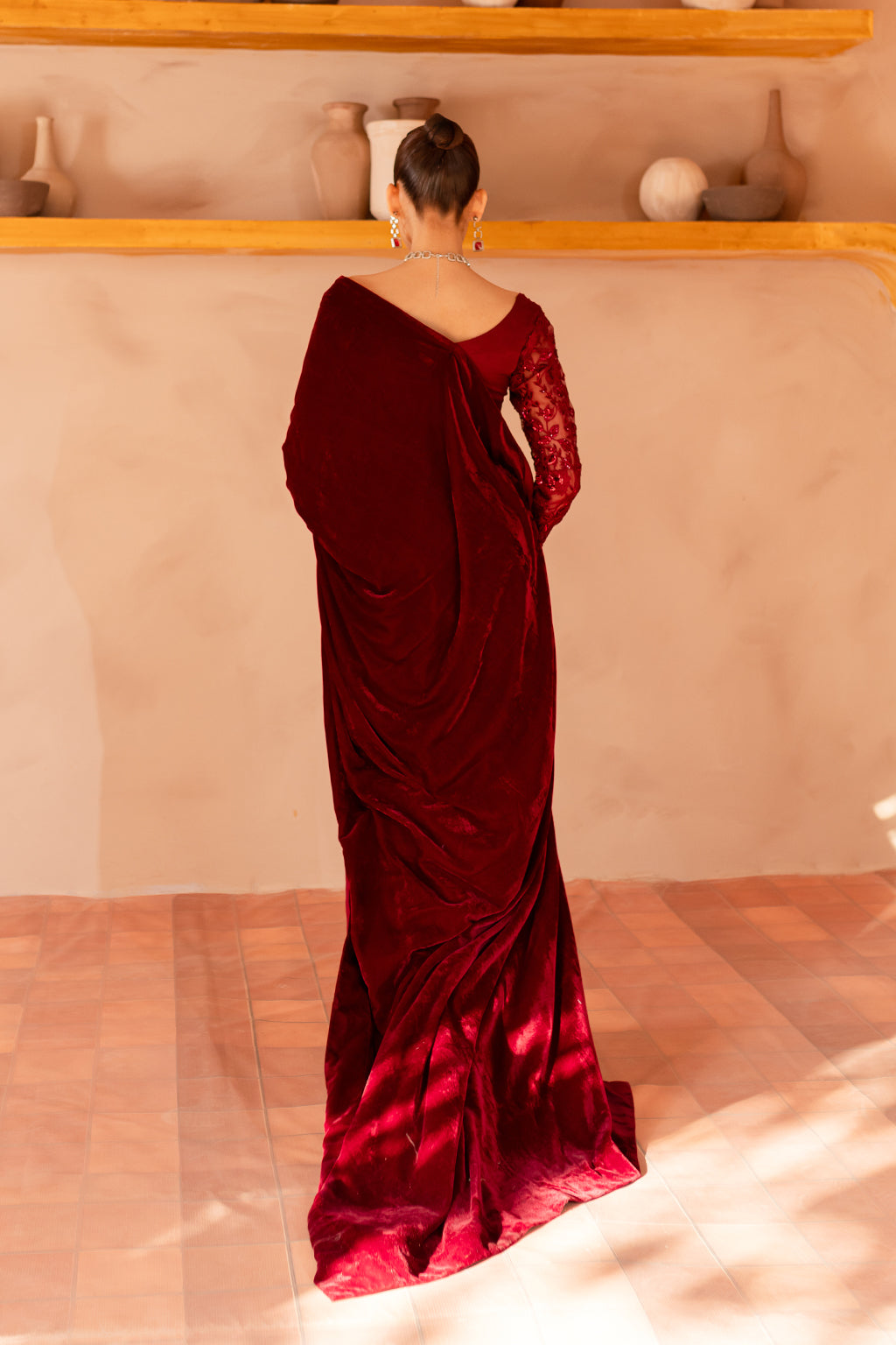 Vanya | Velvet Formals 24 | KV-55 - Ladies Clothes - Maria Faisal