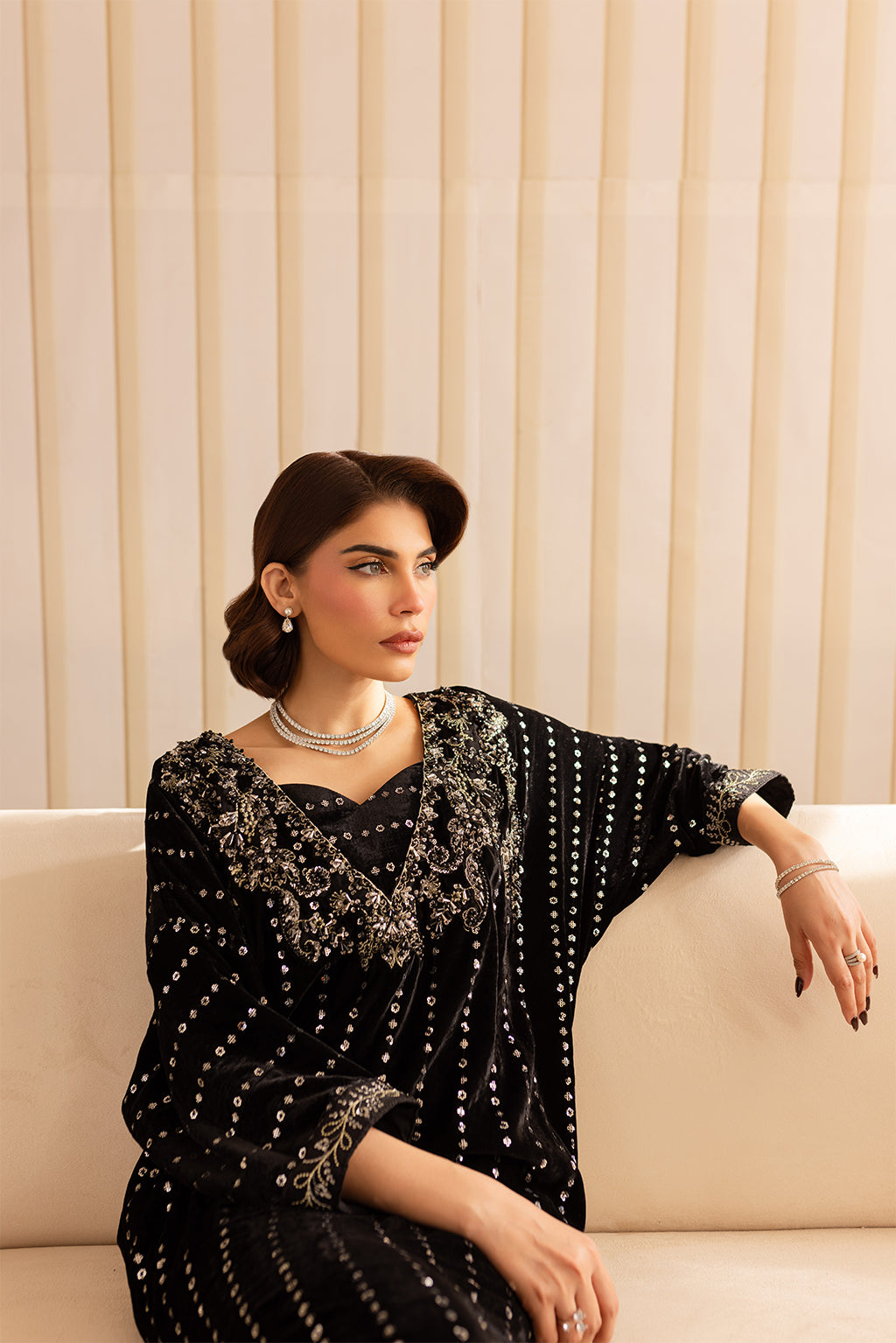 Vanya | Velvet Formals 24 | KV-53 - Ladies Clothes - Maria Faisal