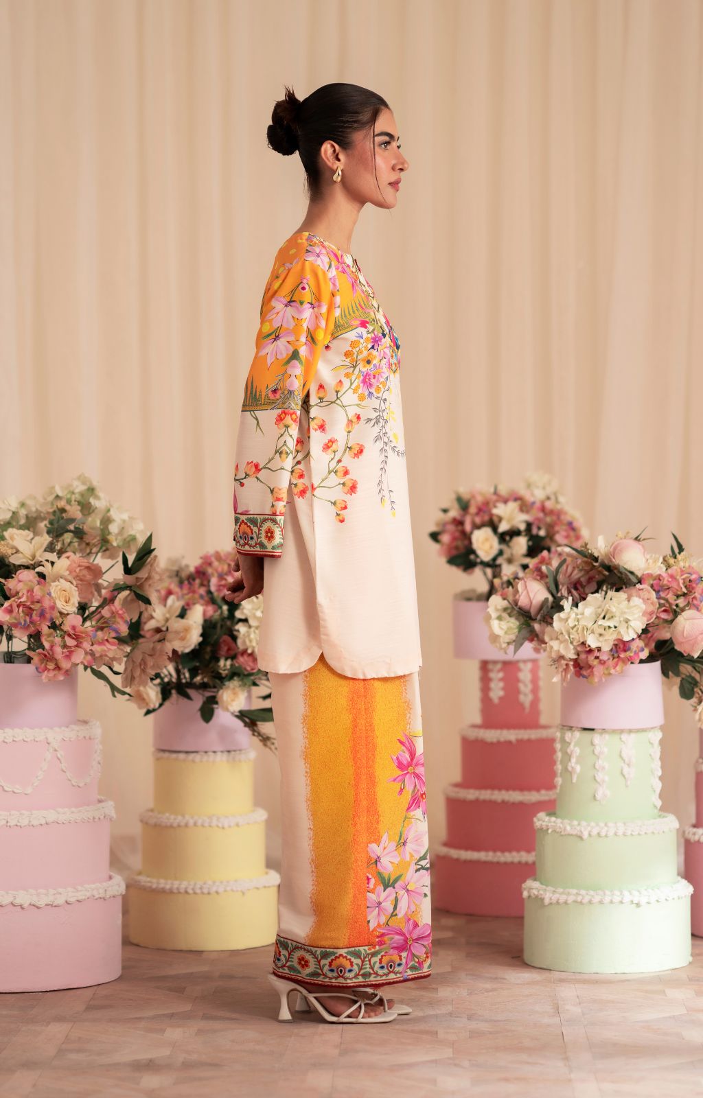 Inayat | Cords 25 | Marigold - Ladies Clothes - Maria Faisal