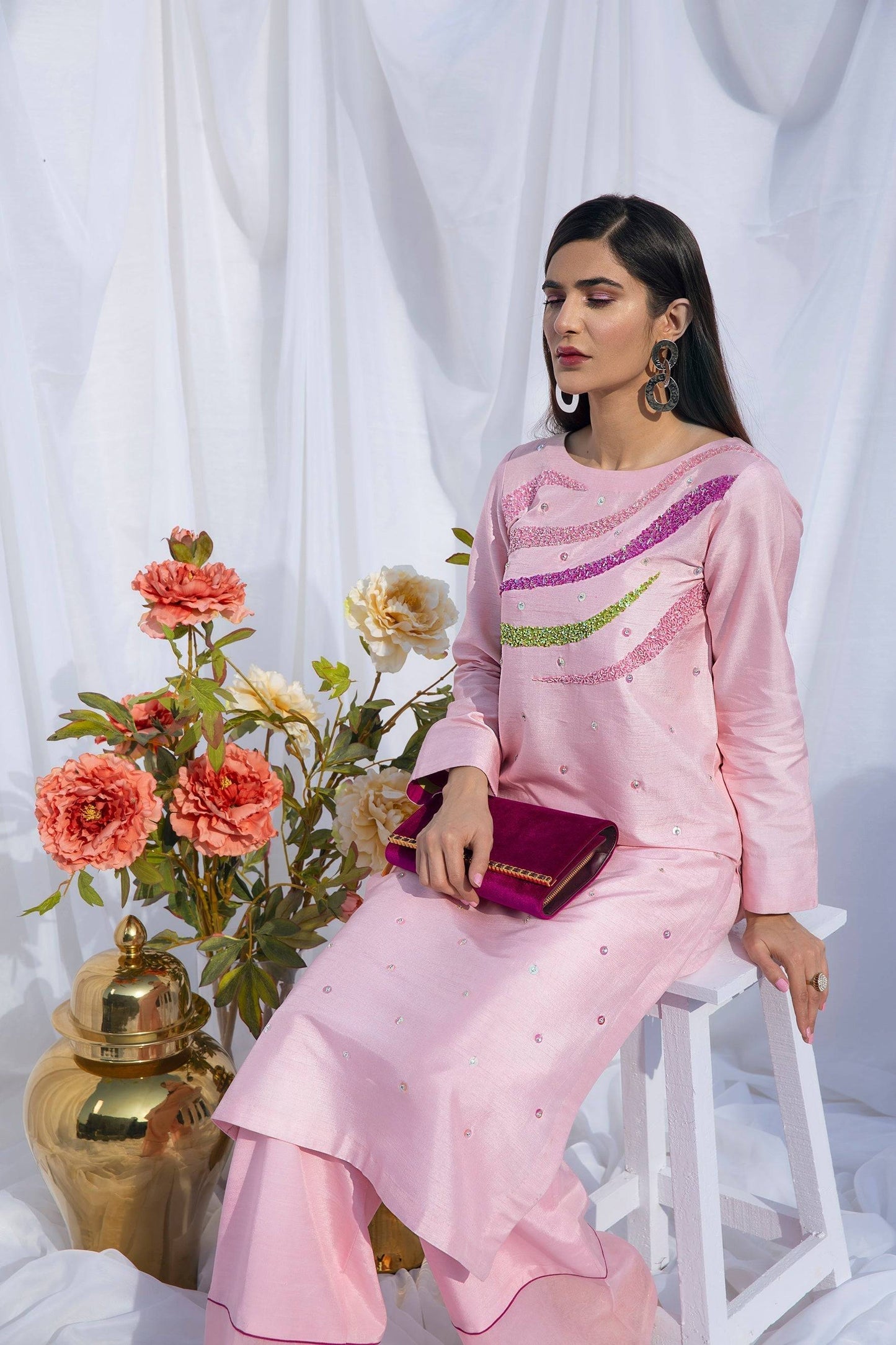 Hana | Viridity Ready to Wear | Curvy Candy-VRT-007 by Maria Faisal - Registered Vendor of : Hana - type : Ladies Clothes - 100% original wedding dresses