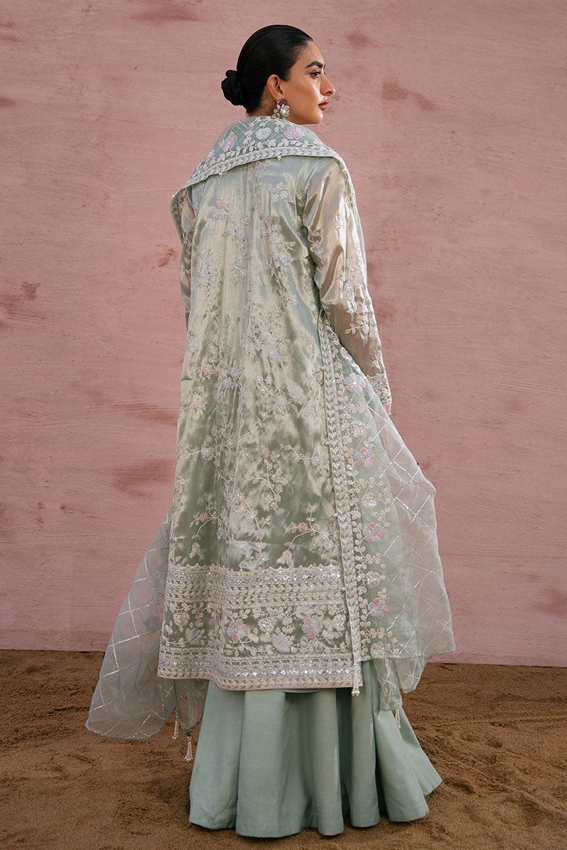 Cross Stitch | FW-24 RTW WEDDING EDIT-1 | WHISPER DEW - Wedding Dress - available at Maria Faisal in UK and USA.