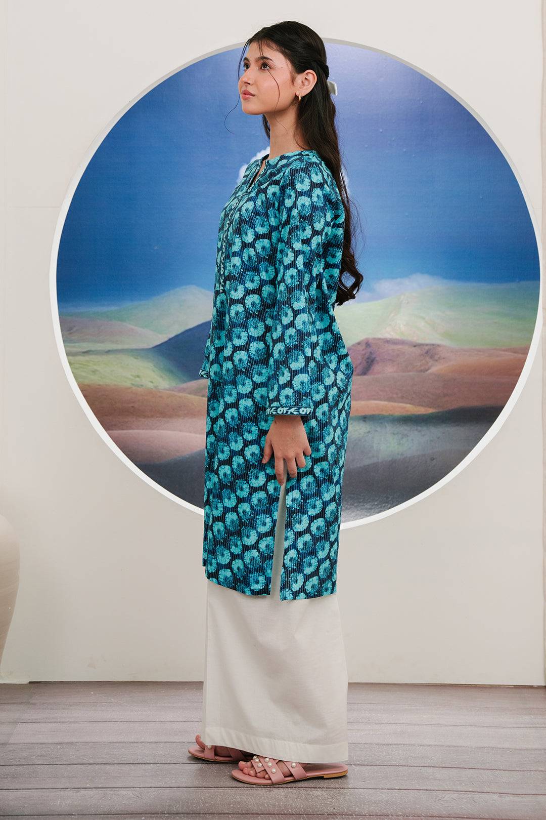 Zellbury | Summer Pret | Kurta - 2836 by Maria Faisal - Registered Vendor of : Zellbury Women - type : Essential Pret - 100% original wedding dresses
