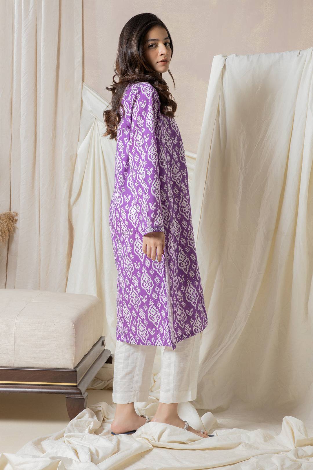 Zellbury | Summer Pret | Kurta - 2844 by Maria Faisal - Registered Vendor of : Zellbury Women - type : Essential Pret - 100% original wedding dresses