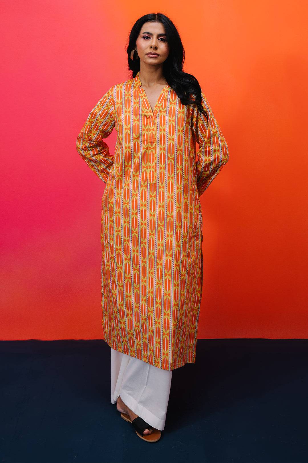 Zellbury | Summer Pret | Kurta - 2894 by Maria Faisal - Registered Vendor of : Zellbury Women - type : Essential Pret - 100% original wedding dresses