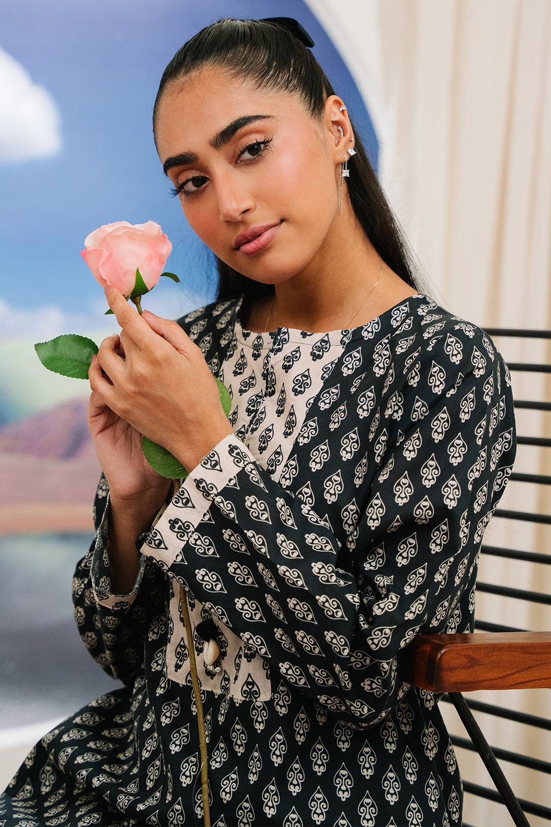 Zellbury | Summer Pret | Kurta Trouser - 2859 by Maria Faisal - Registered Vendor of : Zellbury Women - type : Essential Pret - 100% original wedding dresses