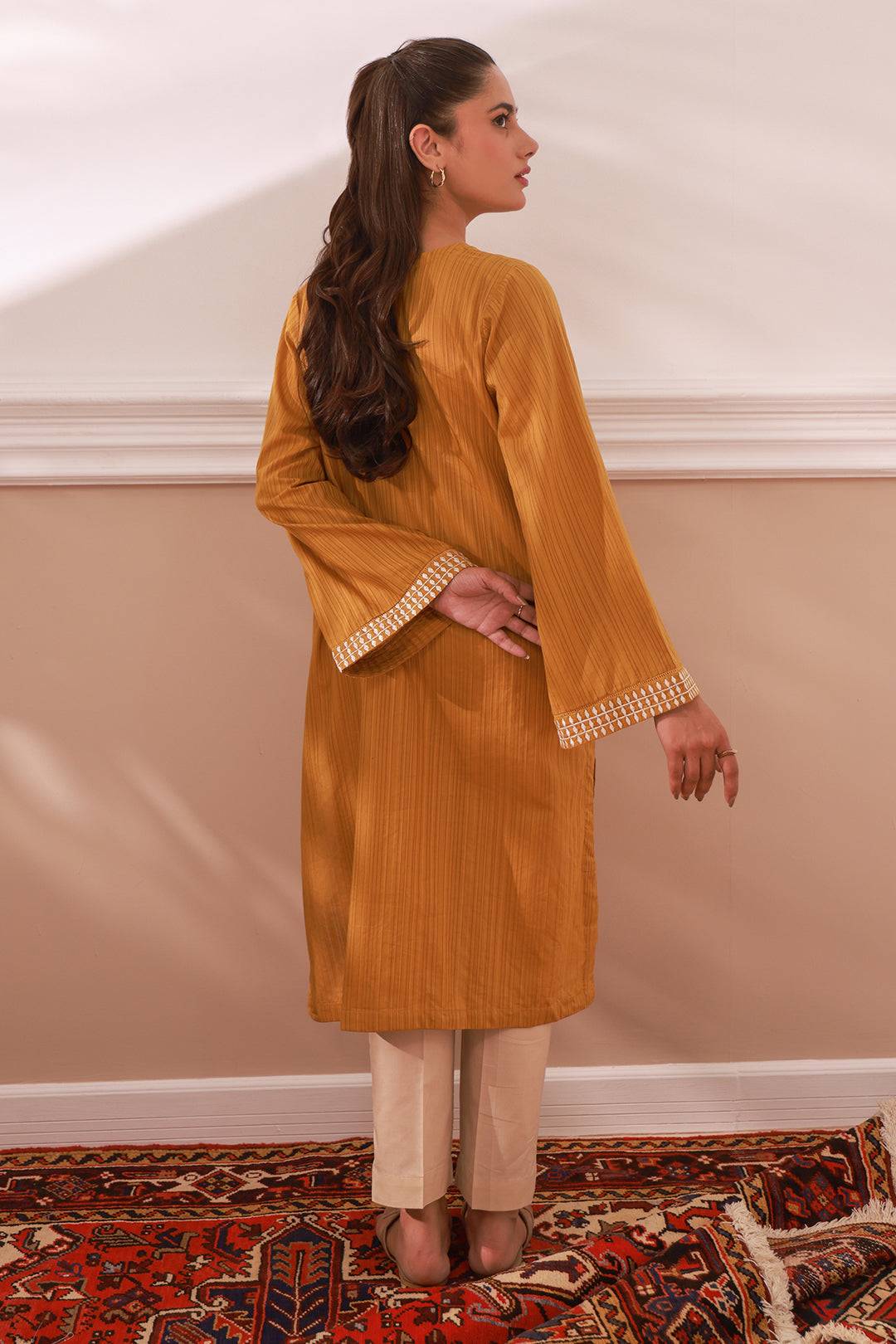 Zellbury | Summer Pret | Embroidered Kurta - 2051 by Maria Faisal - Registered Vendor of : Zellbury Women - type : Signature Pret - 100% original wedding dresses
