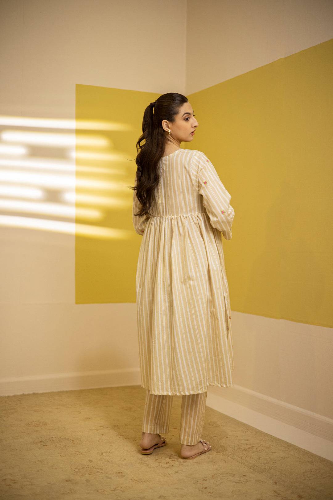 Zellbury | Summer Pret | Embroidered Kurta Trouser - 1527 by Maria Faisal - Registered Vendor of : Zellbury Women - type : Essential Pret - 100% original wedding dresses