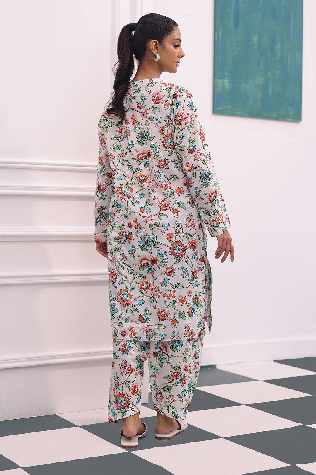 Zellbury | Summer Pret | Kurta Trouser - 1928 by Maria Faisal - Registered Vendor of : Zellbury Women - type : Essential Pret - 100% original wedding dresses
