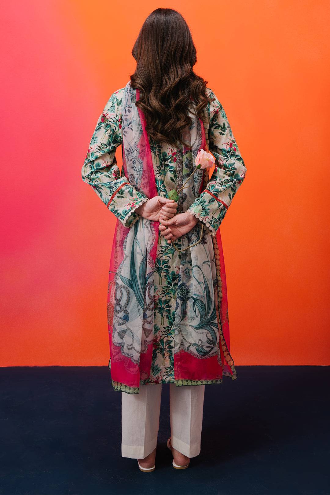 Zellbury | Summer Pret | Kurta Dupatta - 2064 by Maria Faisal - Registered Vendor of : Zellbury Women - type : Essential Pret - 100% original wedding dresses