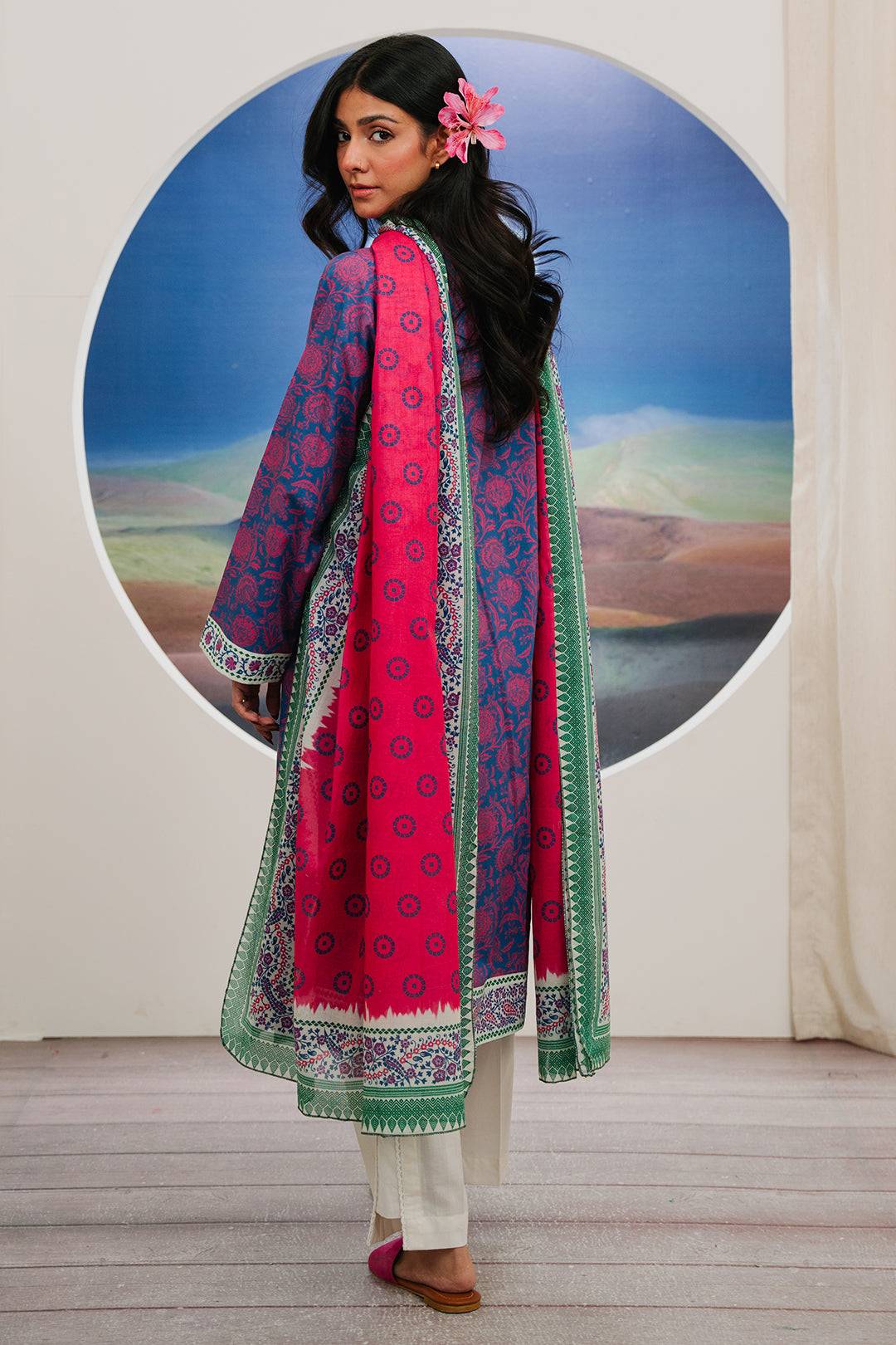 Zellbury | Summer Pret | Kurta Dupatta - 2068 by Maria Faisal - Registered Vendor of : Zellbury Women - type : Essential Pret - 100% original wedding dresses