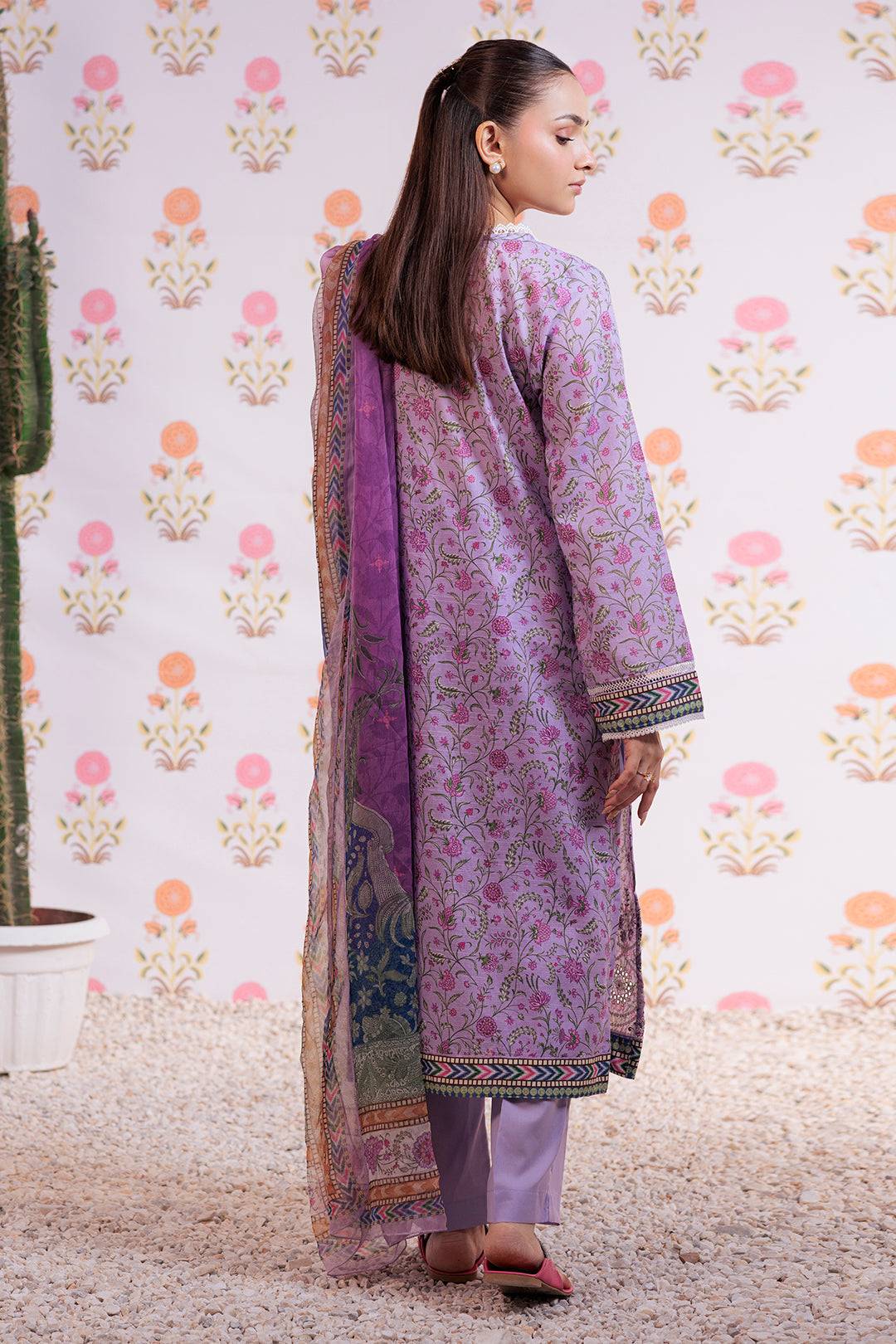 Zellbury | Summer Pret | Embroidered Kurta Dupatta Trouser - 2112 by Maria Faisal - Registered Vendor of : Zellbury Women - type : Essential Pret - 100% original wedding dresses