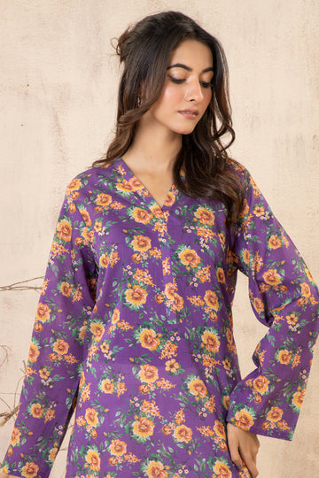 Zellbury | Winter Pret | Kurta - 2912 - Designer Dress with Intricate embroidery and embellishments. Shop elegent wedding dress at Maria Faisal.