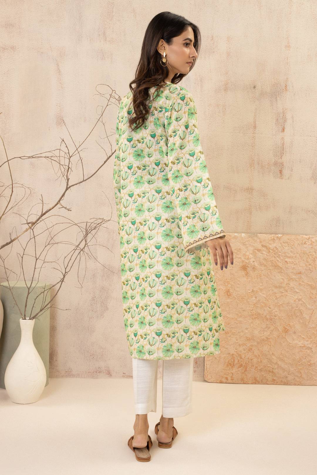 Zellbury | Winter Pret | Kurta - 2959 by Maria Faisal - Registered Vendor of : Zellbury Women - type : Essential Pret - 100% original wedding dresses