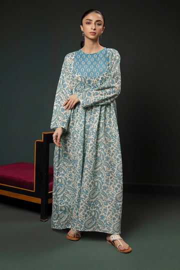 Zellbury | Winter Pret | Tunics - 3029 - Designer Dress with Intricate embroidery and embellishments. Shop elegent wedding dress at Maria Faisal.