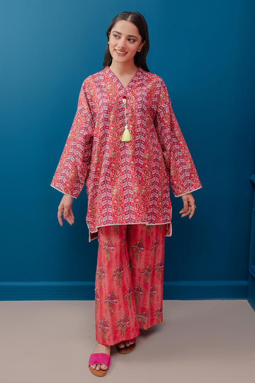 Zellbury | Winter Pret | Kurta Trouser - 3082 - Designer Dress with Intricate embroidery and embellishments. Shop elegent wedding dress at Maria Faisal.