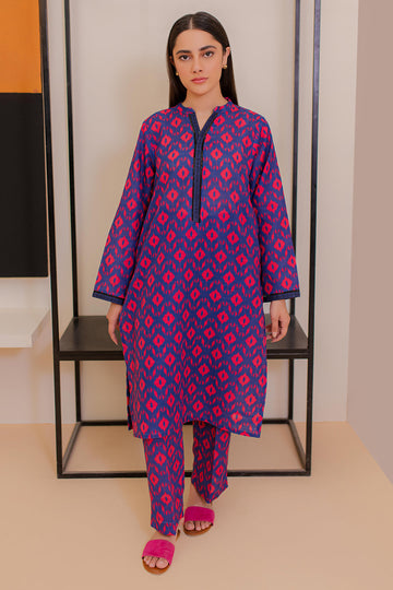 Zellbury | Winter Pret | Kurta Trouser - 3141 - Designer Dress with Intricate embroidery and embellishments. Shop elegent wedding dress at Maria Faisal.