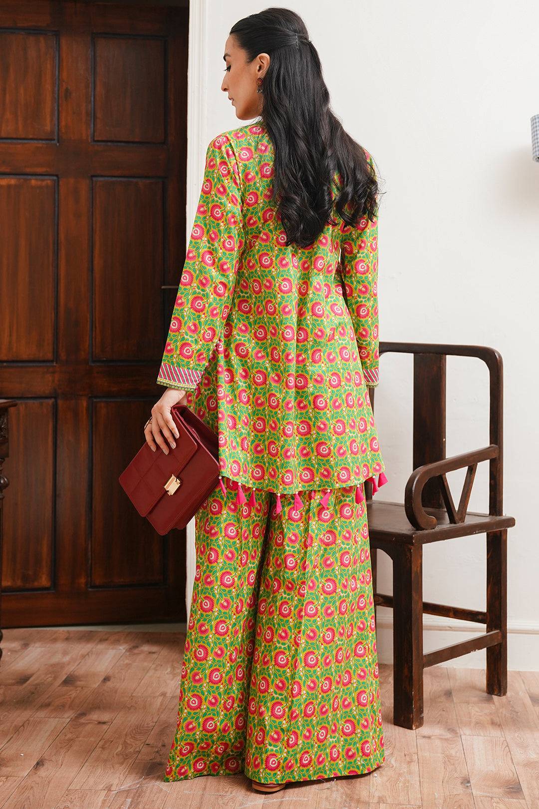Zellbury | Unstitched 2 Piece Cambric | Shirt Shalwar - 0013 by Maria Faisal - Registered Vendor of : Zellbury Women - type : Essential Unstitched - 100% original wedding dresses