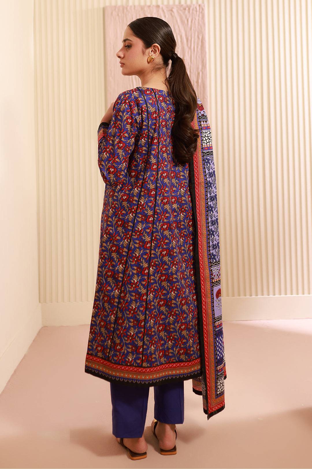Zellbury | Unstitched 3 Piece Cambric | Shirt Shalwar Dupatta - 0632 by Maria Faisal - Registered Vendor of : Zellbury Women - type : Essential Unstitched - 100% original wedding dresses
