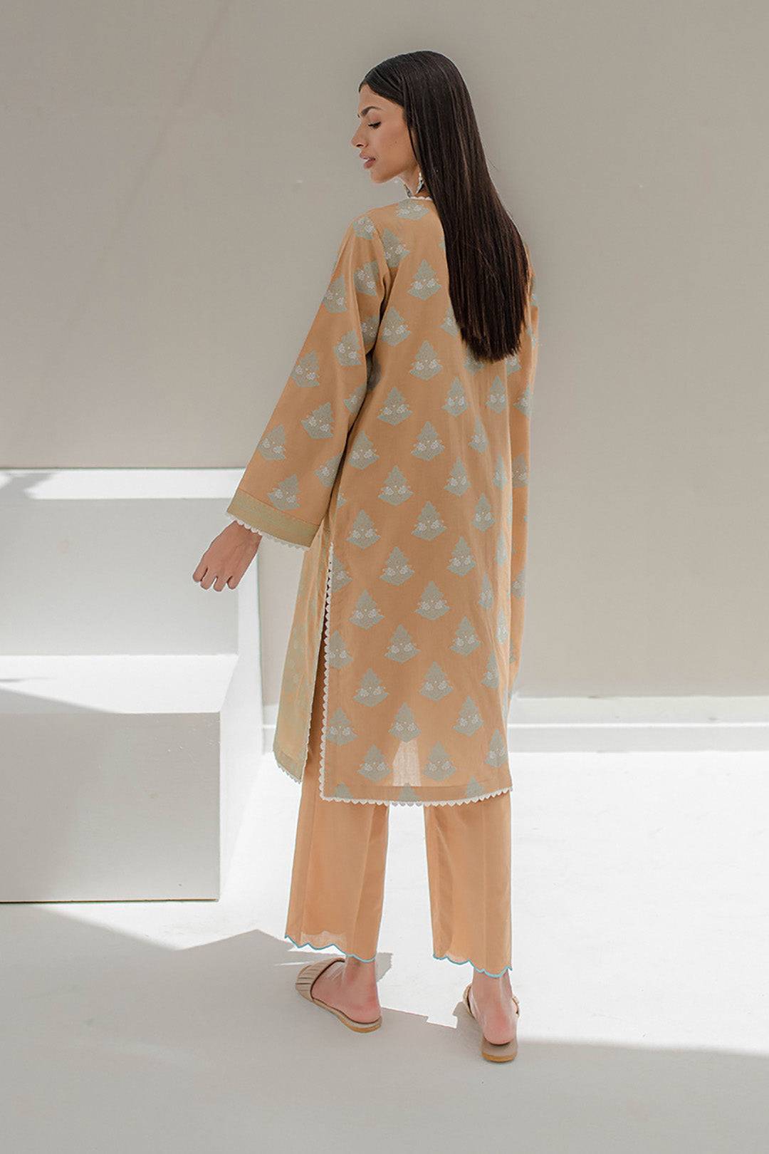 Zellbury | Unstitched 3 Piece Jacquard | Embroidered Shirt Shalwar - 0617 by Maria Faisal - Registered Vendor of : Zellbury Women - type : Signature Unstitched - 100% original wedding dresses