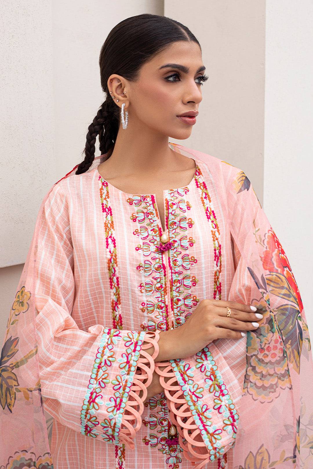 Zellbury | Unstitched 3 Piece Jacquard | Embroidered Shirt Shalwar Dupatta - 0286 by Maria Faisal - Registered Vendor of : Zellbury Women - type : Signature Unstitched - 100% original wedding dresses