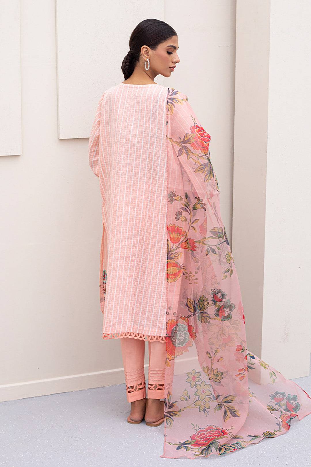 Zellbury | Unstitched 3 Piece Jacquard | Embroidered Shirt Shalwar Dupatta - 0286 by Maria Faisal - Registered Vendor of : Zellbury Women - type : Signature Unstitched - 100% original wedding dresses