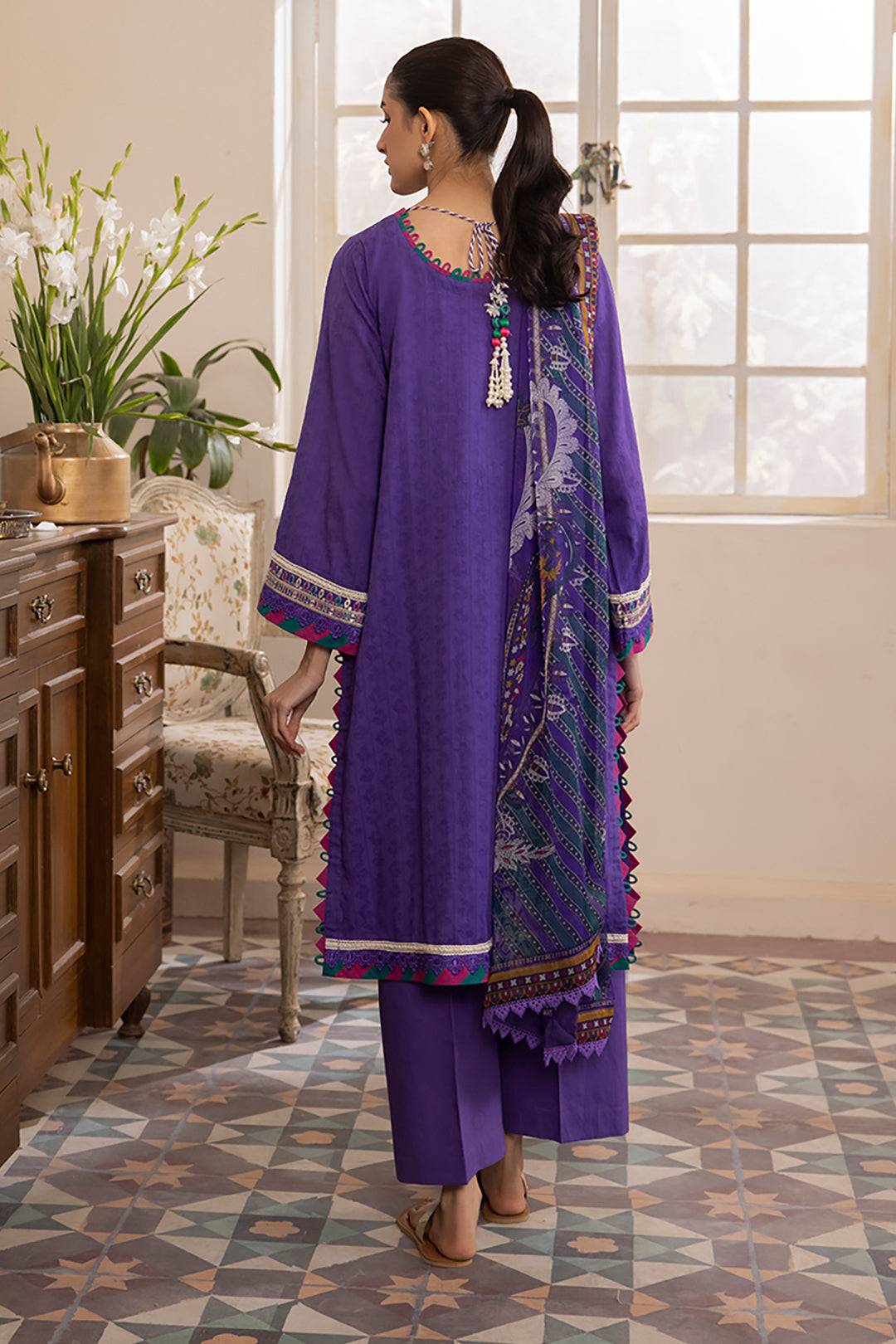 Zellbury | Unstitched 3 Piece Jacquard | Embroidered Shirt Shalwar Dupatta - 1113 by Maria Faisal - Registered Vendor of : Zellbury Women - type : Essential Unstitched - 100% original wedding dresses