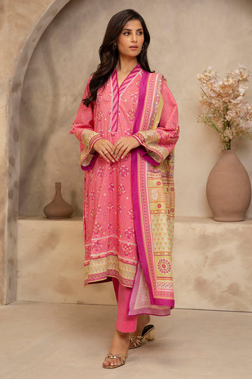 Zellbury | Unstitched 3 Piece Lawn | Shirt Shalwar Dupatta - 0122 - Designer Dress with Intricate embroidery and embellishments. Shop elegent wedding dress at Maria Faisal.