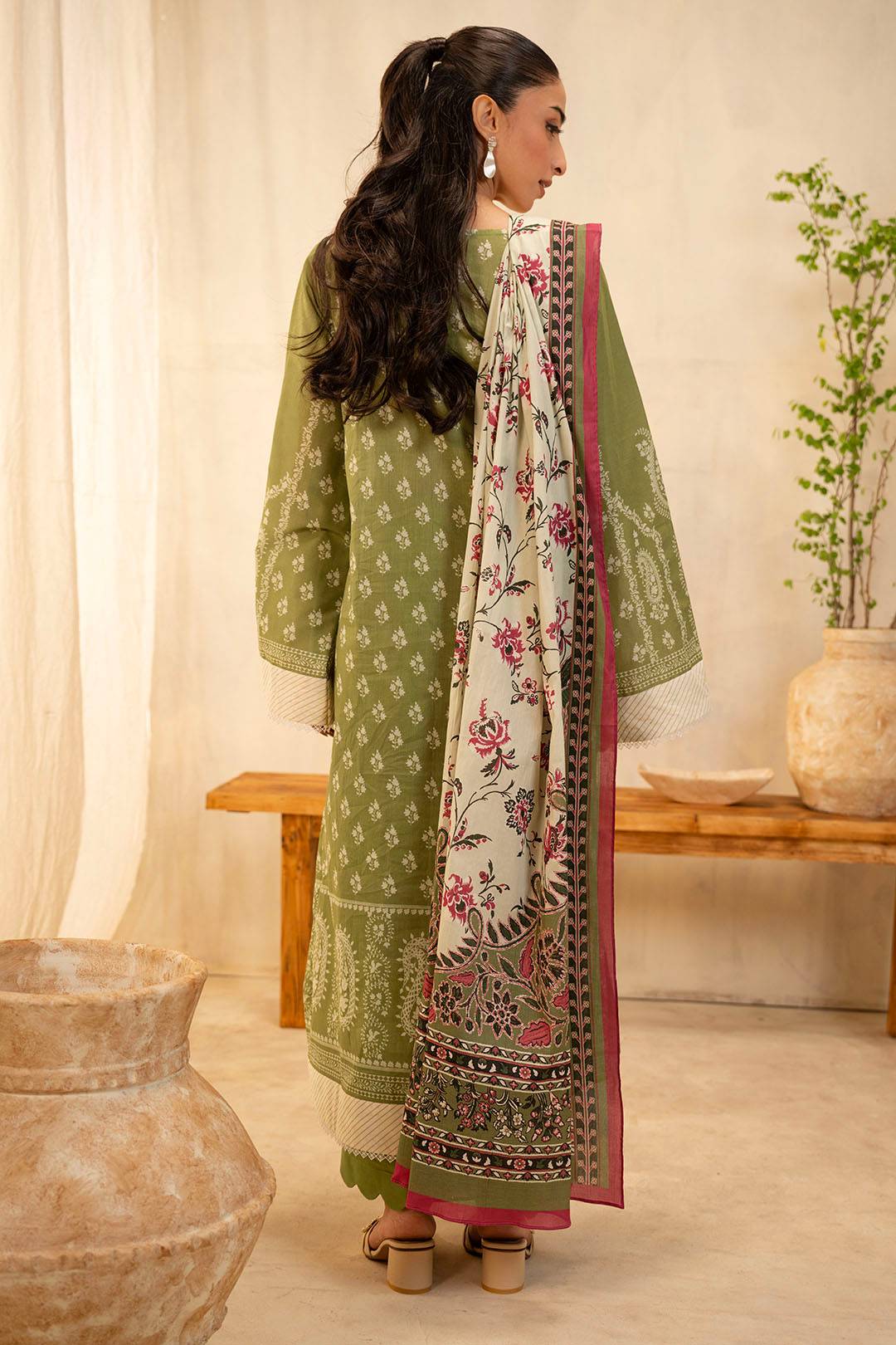 Zellbury | Unstitched 3 Piece Lawn | Shirt Shalwar Dupatta - 0134 by Maria Faisal - Registered Vendor of : Zellbury Women - type : Essential Unstitched - 100% original wedding dresses