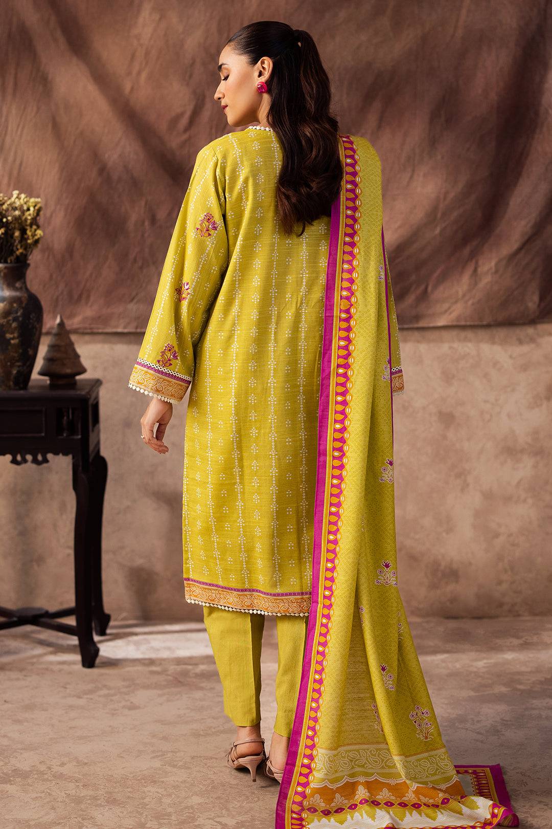 Zellbury | Unstitched 2 Piece Khaddar | Embroidered Shirt Dupatta - 0174 by Maria Faisal - Registered Vendor of : Zellbury Women - type : Essential Unstitched - 100% original wedding dresses