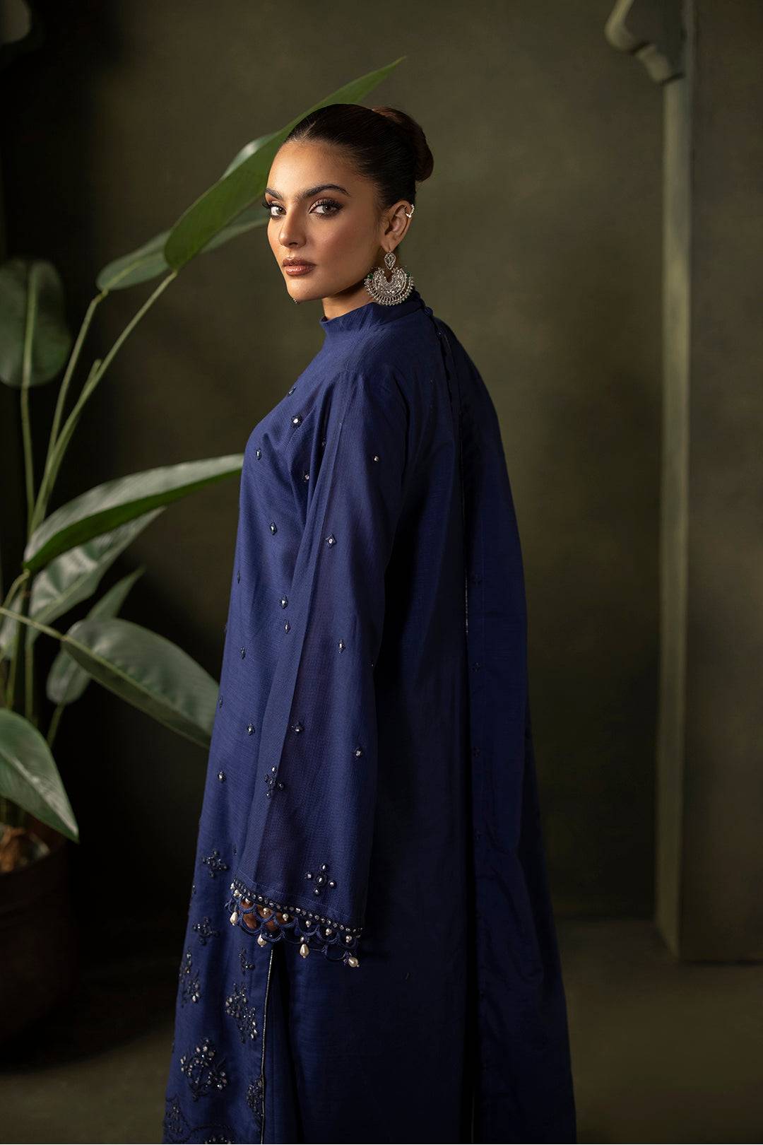 Zellbury | Unstitched 3 Piece Khaddar | Embroidered Shirt Shalwar Dupatta - 0322 by Maria Faisal - Registered Vendor of : Zellbury Women - type : Signature Unstitched - 100% original wedding dresses