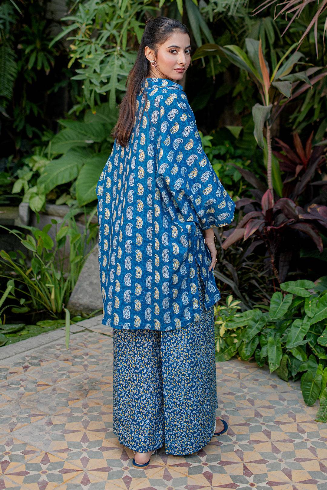 Zellbury | Unstitched 2 Piece Khaddar | Shirt Shalwar - 0255 by Maria Faisal - Registered Vendor of : Zellbury Women - type : Essential Unstitched - 100% original wedding dresses