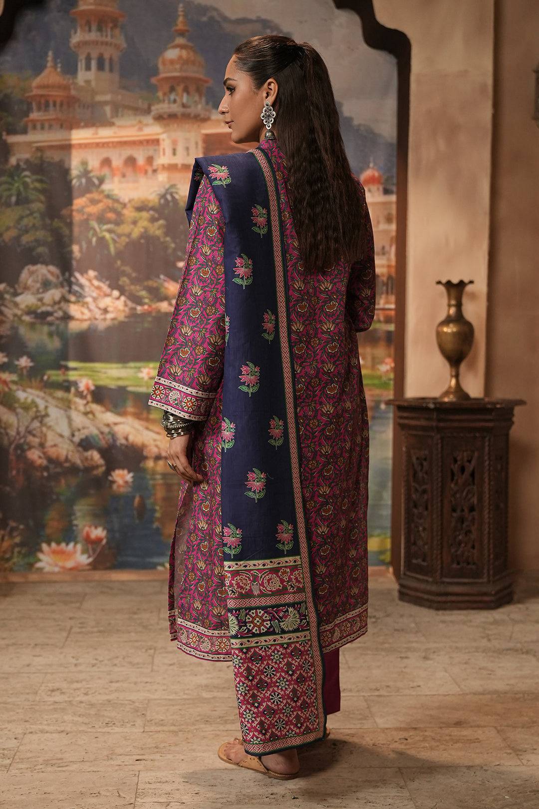 Zellbury | Unstitched 3 Piece Khaddar | Shirt Shalwar Dupatta - 0357 by Maria Faisal - Registered Vendor of : Zellbury Women - type : Essential Unstitched - 100% original wedding dresses