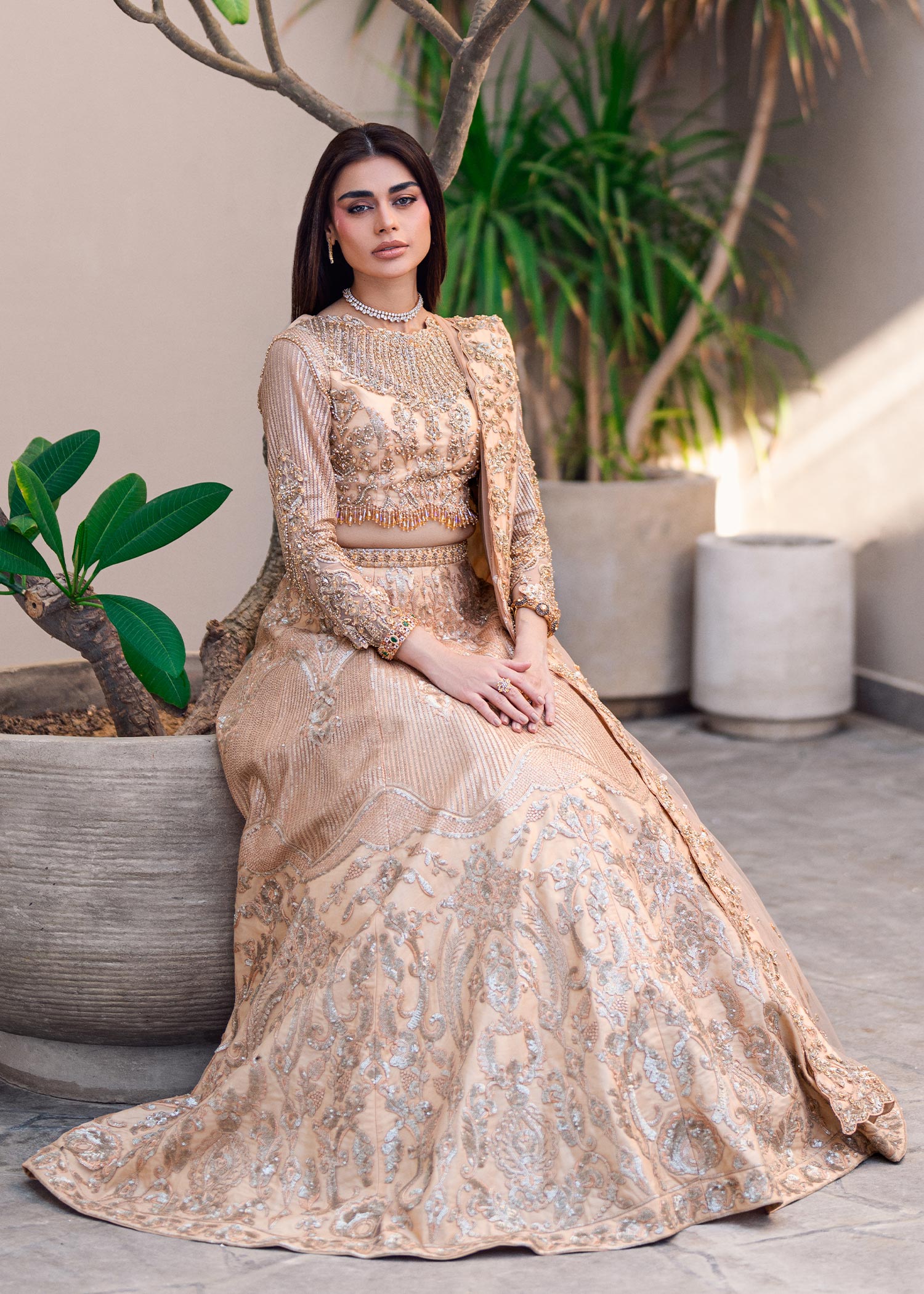 Waqas Shah | Amariage Luxury Formals | Golden Patel - Ladies Clothes - Maria Faisal