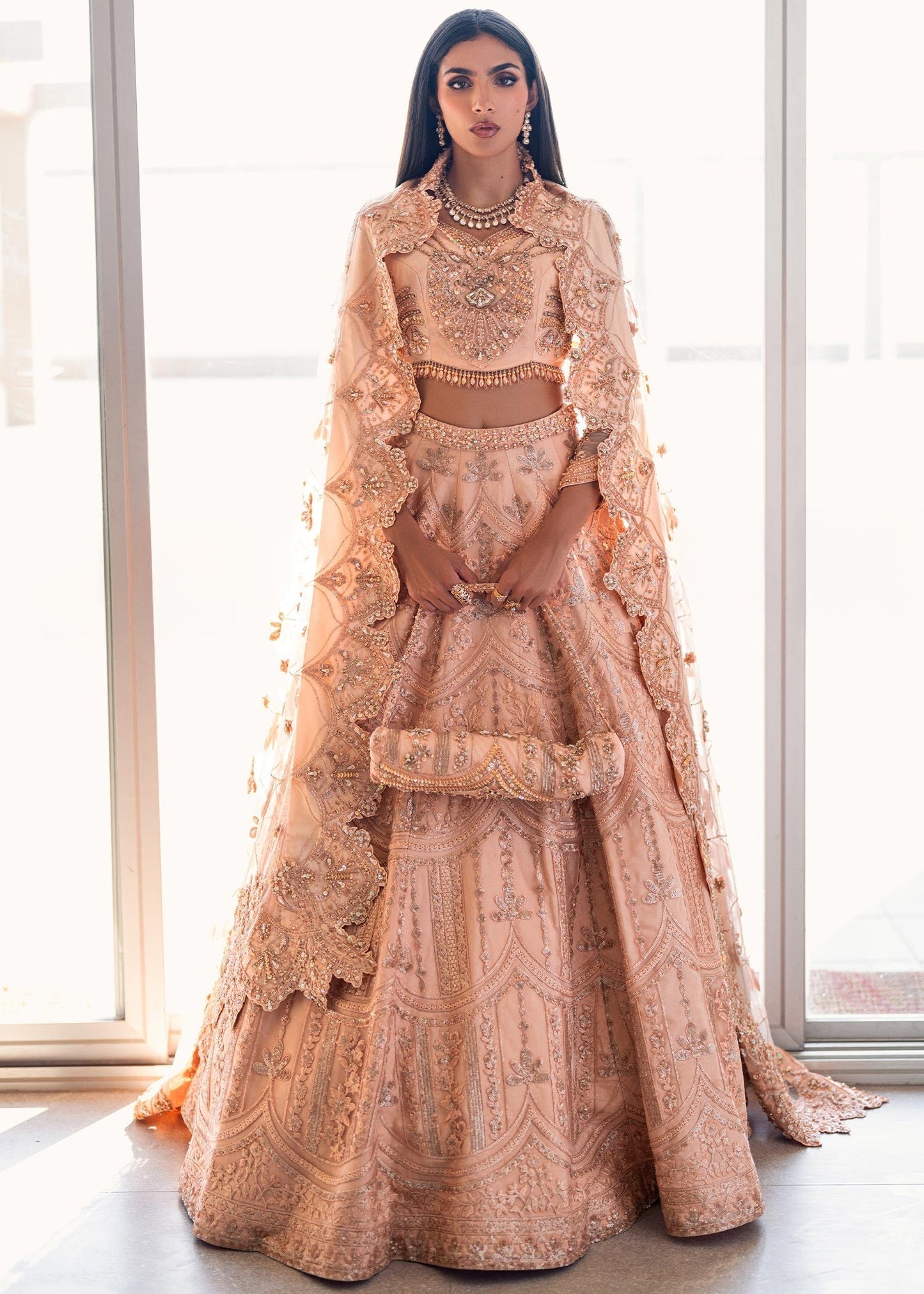 Waqas Shah | Amariage Luxury Formals | Coral Bliss - Ladies Clothes - Maria Faisal