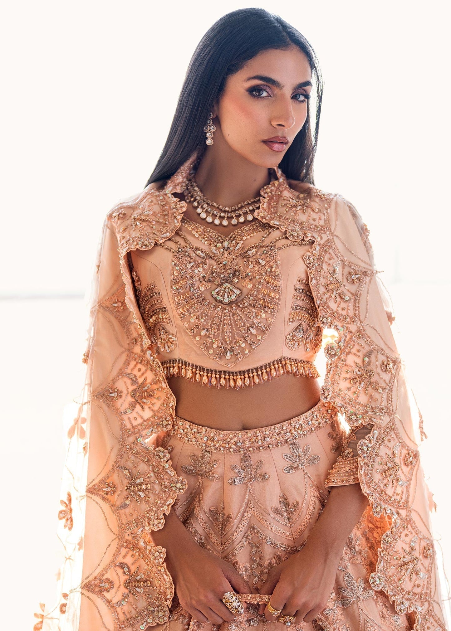 Waqas Shah | Amariage Luxury Formals | Coral Bliss - Ladies Clothes - Maria Faisal