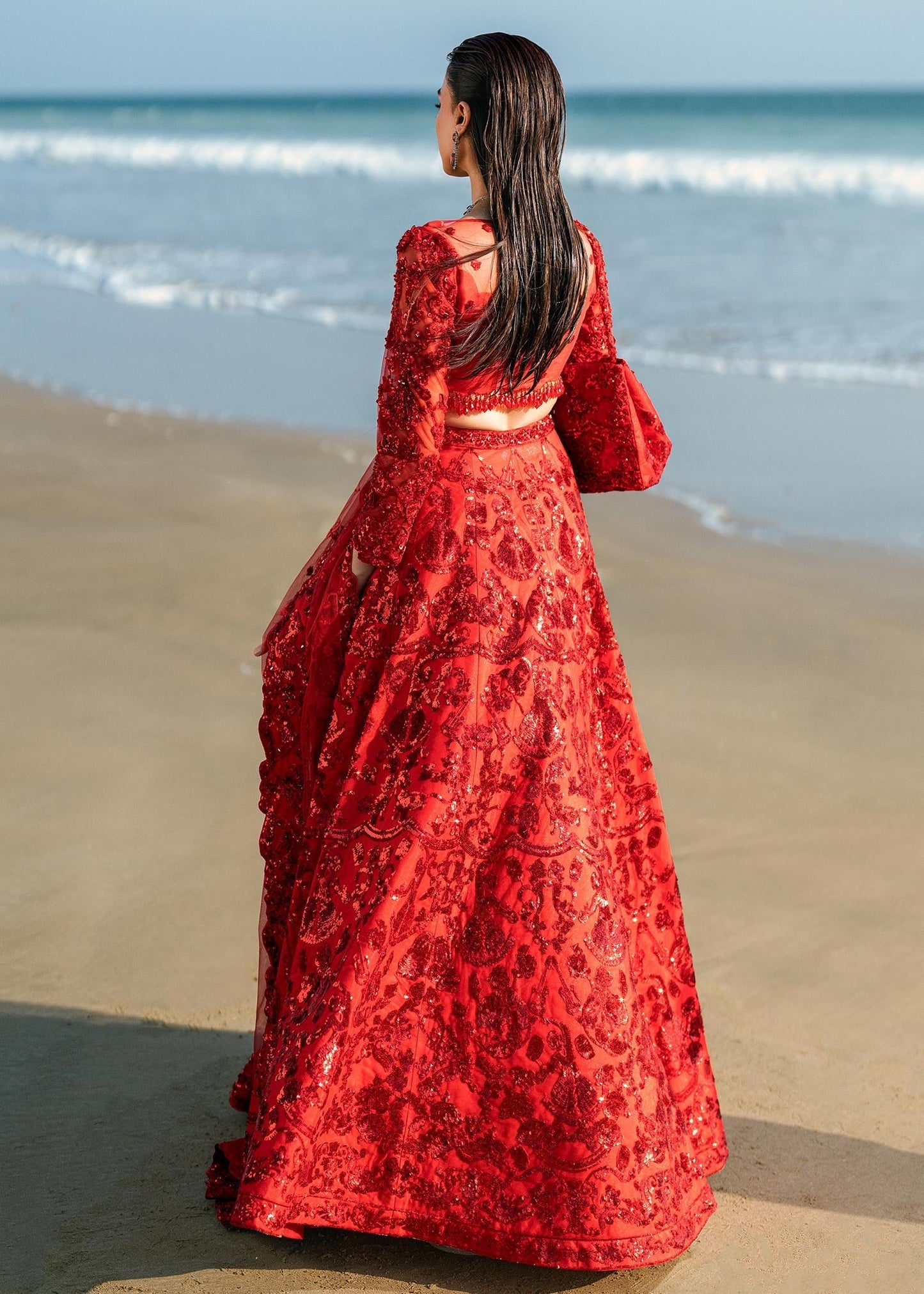 Waqas Shah | Amariage Luxury Formals | Ruby - Ladies Clothes - Maria Faisal