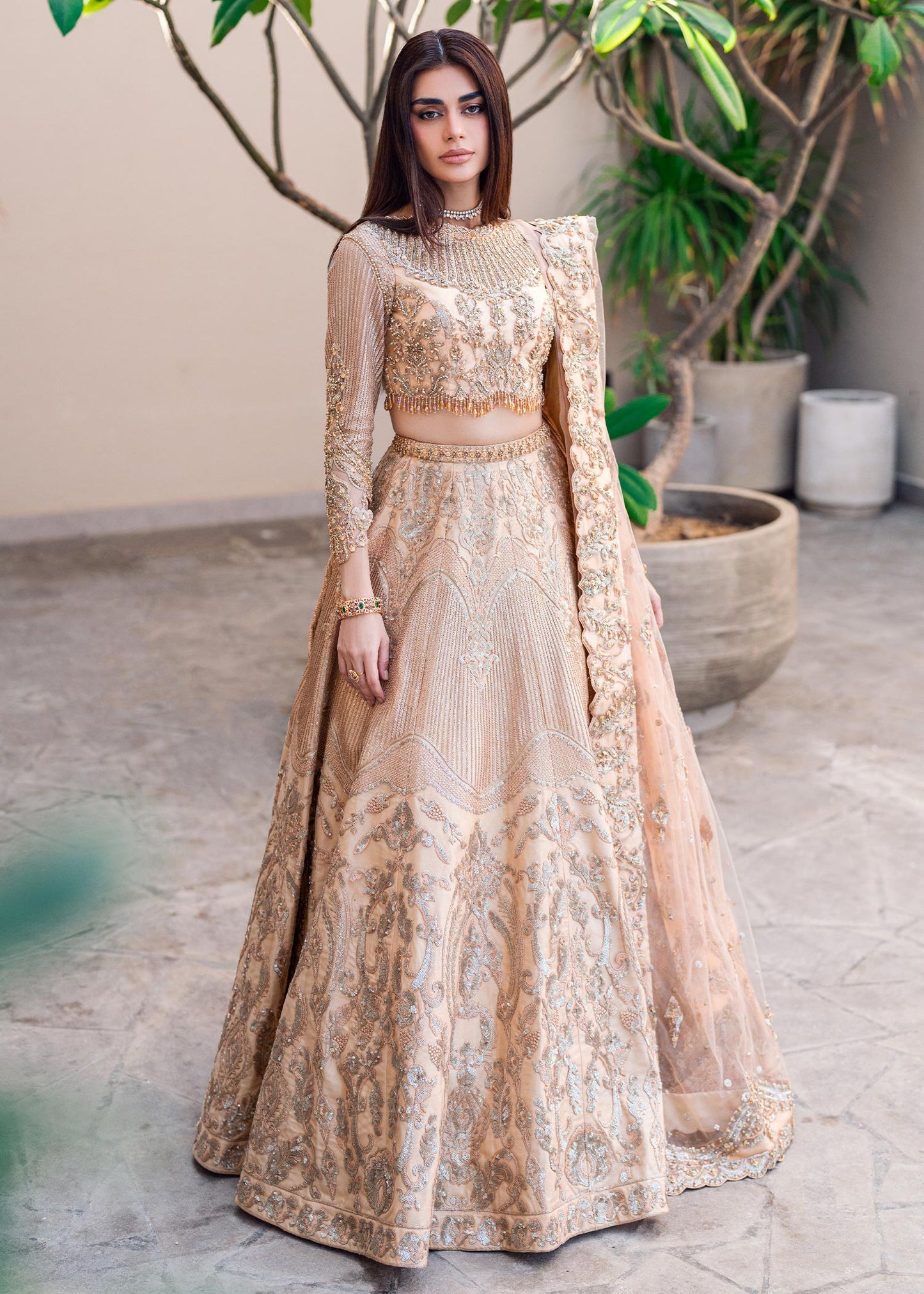 Waqas Shah | Amariage Luxury Formals | Golden Patel - Ladies Clothes - Maria Faisal