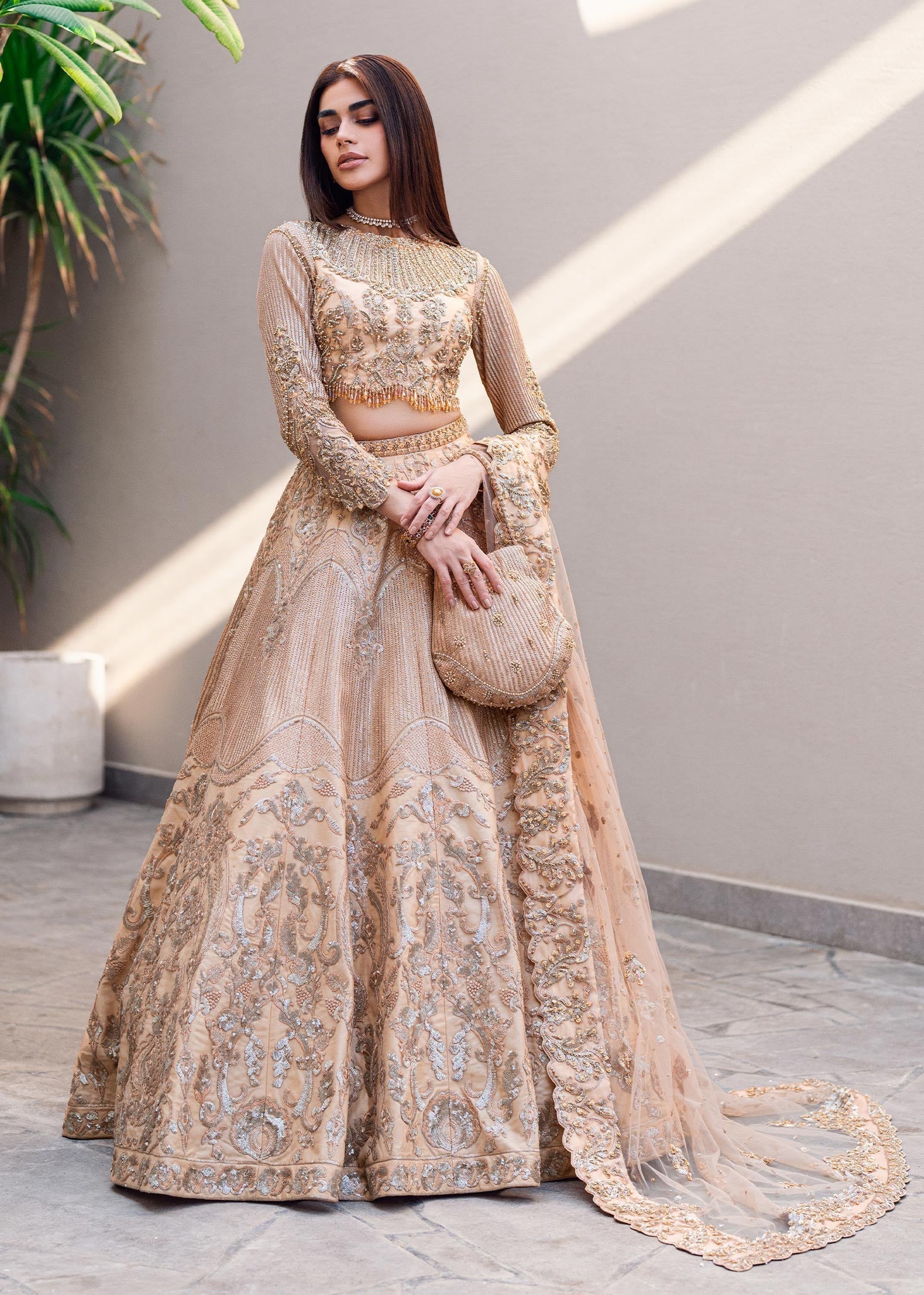 Waqas Shah | Amariage Luxury Formals | Golden Patel - Ladies Clothes - Maria Faisal