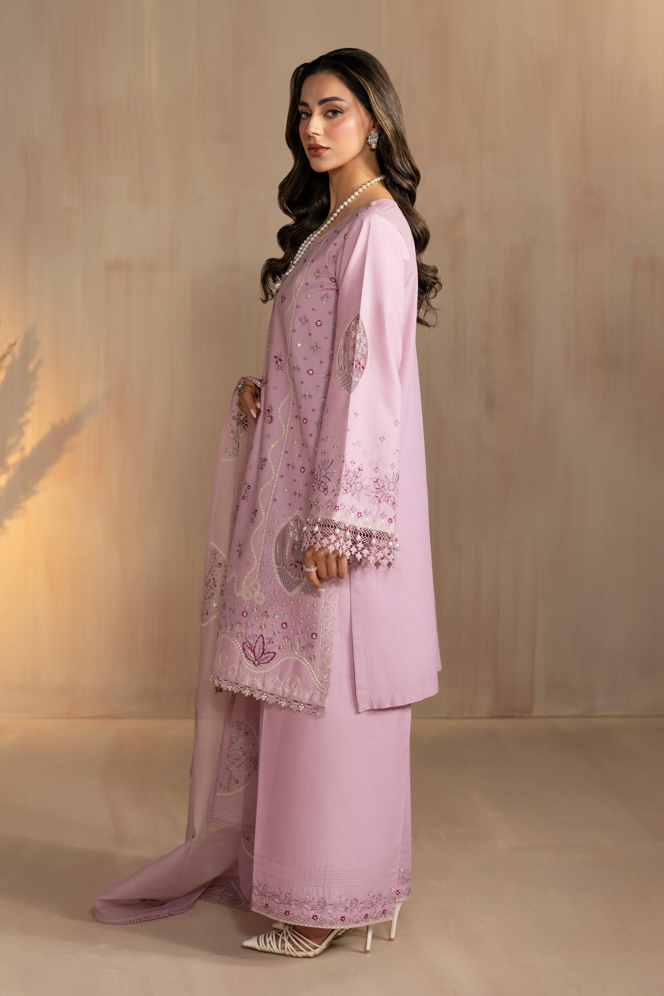 Naqshi | Festive Eid 26 | Shayleigh - Luxury Dress - available at Maria Faisal in UK and USA.