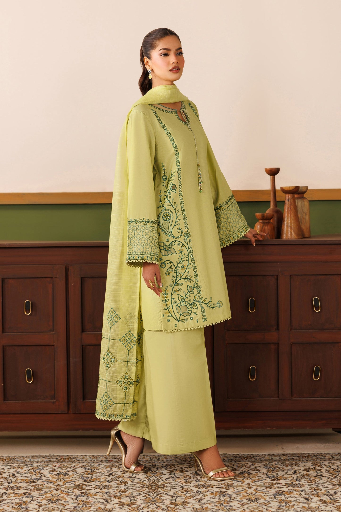 Naqshi | Festive Eid 26 | Orla - Luxury Dress - available at Maria Faisal in UK and USA.