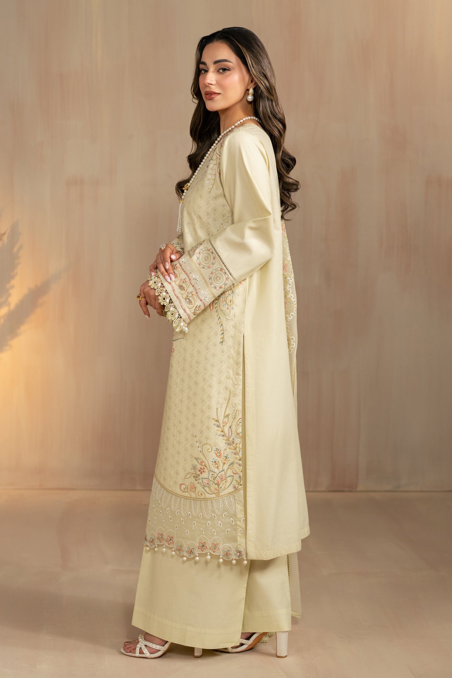 Naqshi | Festive Eid 26 | Nerissa - Luxury Dress - available at Maria Faisal in UK and USA.