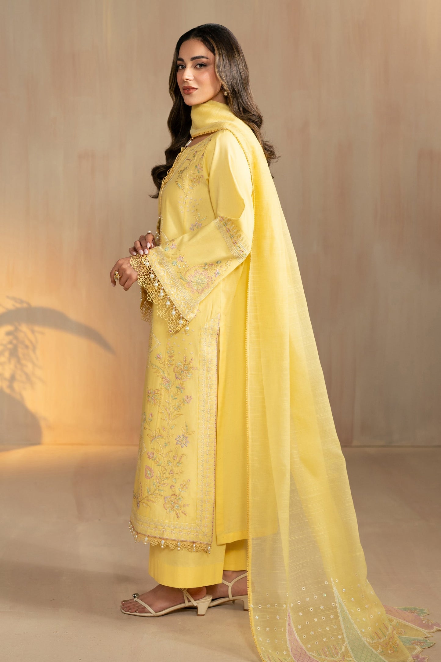 Naqshi | Festive Eid 26 | Sheiza - Luxury Dress - available at Maria Faisal in UK and USA.