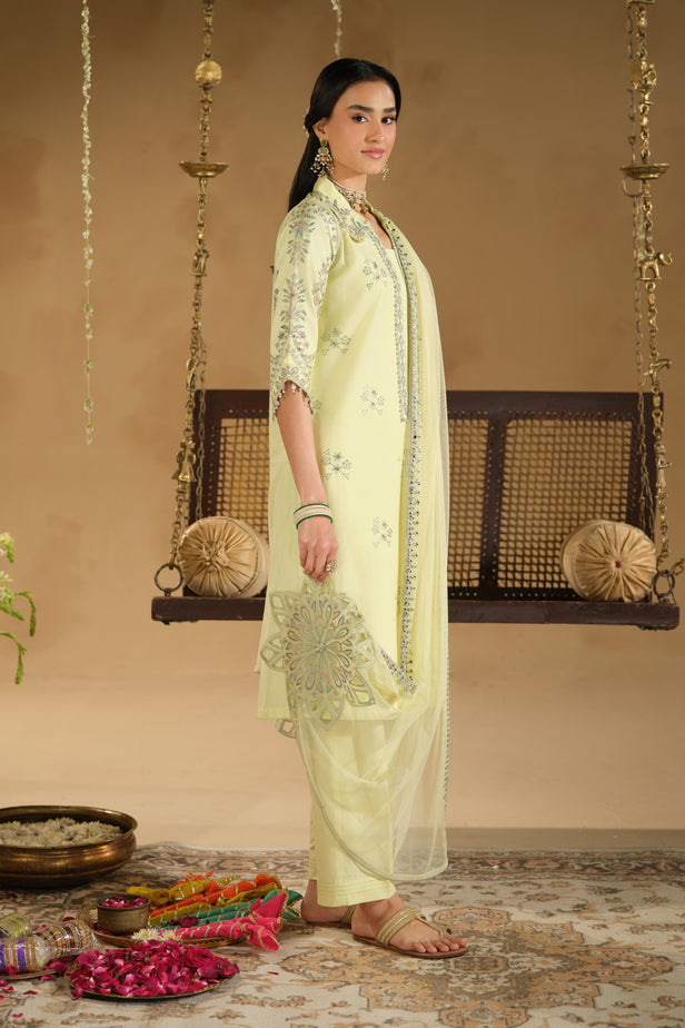 Naqshi | Festive Eid 26 | Nagma - Luxury Dress - available at Maria Faisal in UK and USA.