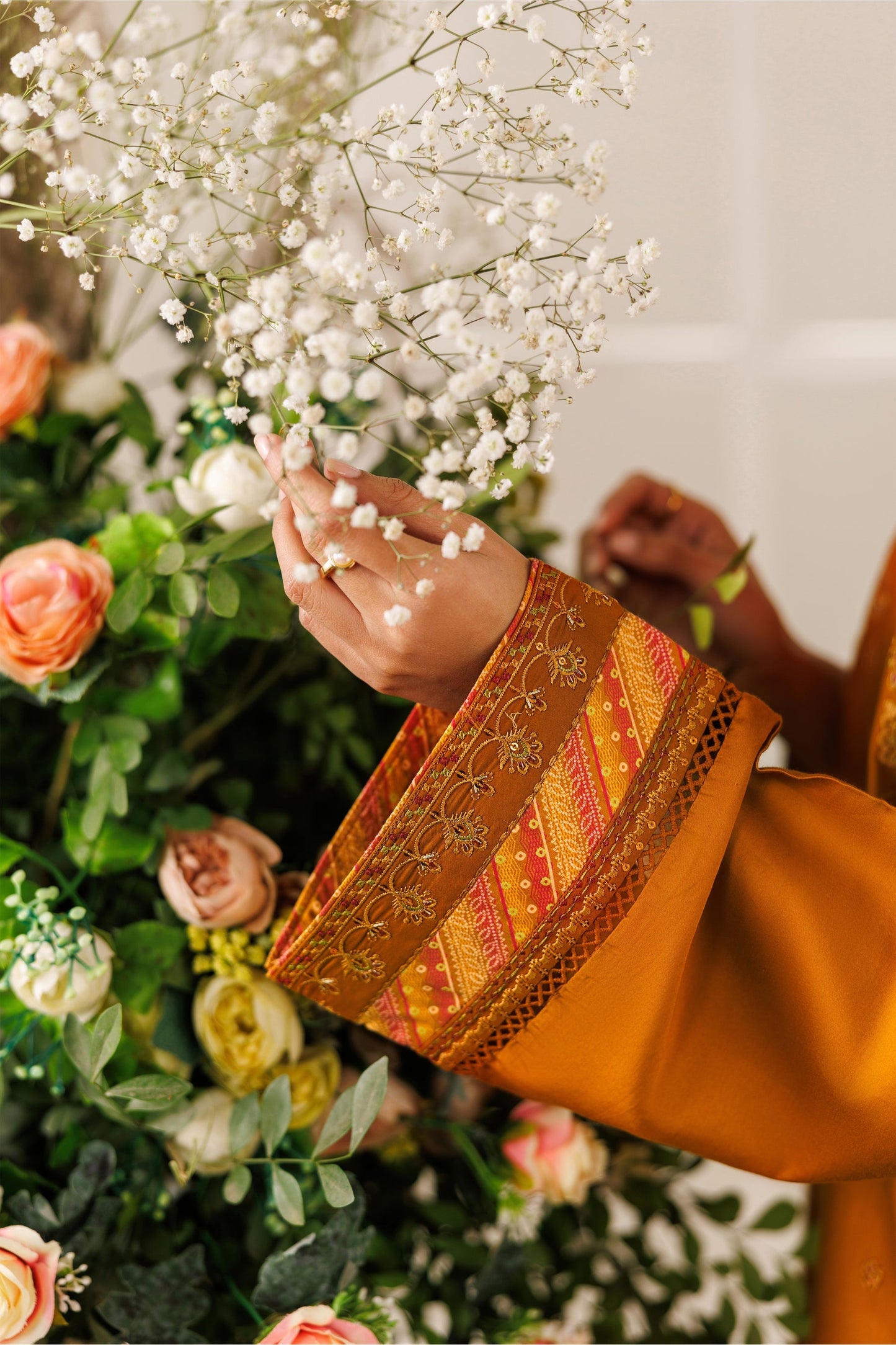 Naqshi | Festive Eid 26 | Mohib - Luxury Dress - available at Maria Faisal in UK and USA.