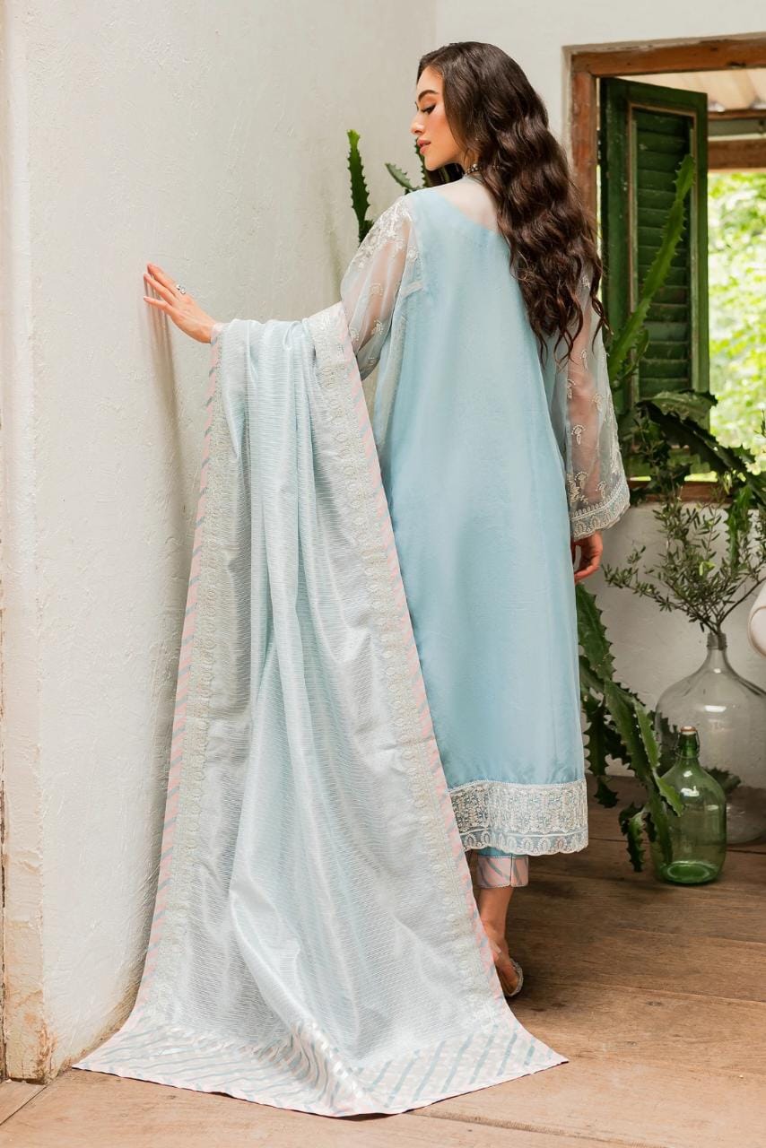 Maryum N Maria | Sorina Luxury Chiffon 23 | Sky Light (MW23-502)